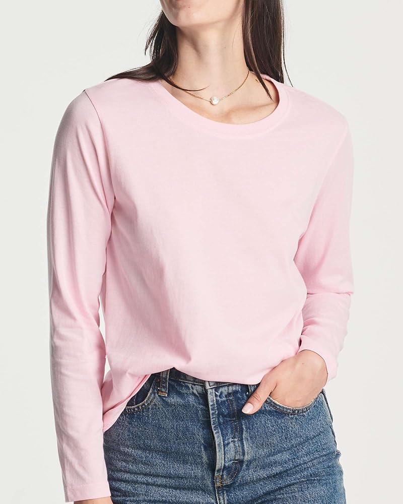 Real Essentials 4 Pack: Women's Cotton Classic-Fit Long